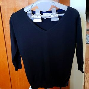 Banana Republic Black v-neck sweater